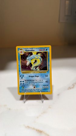 1999 Pokemon Base Set Gyarados Holo #6 Vintage