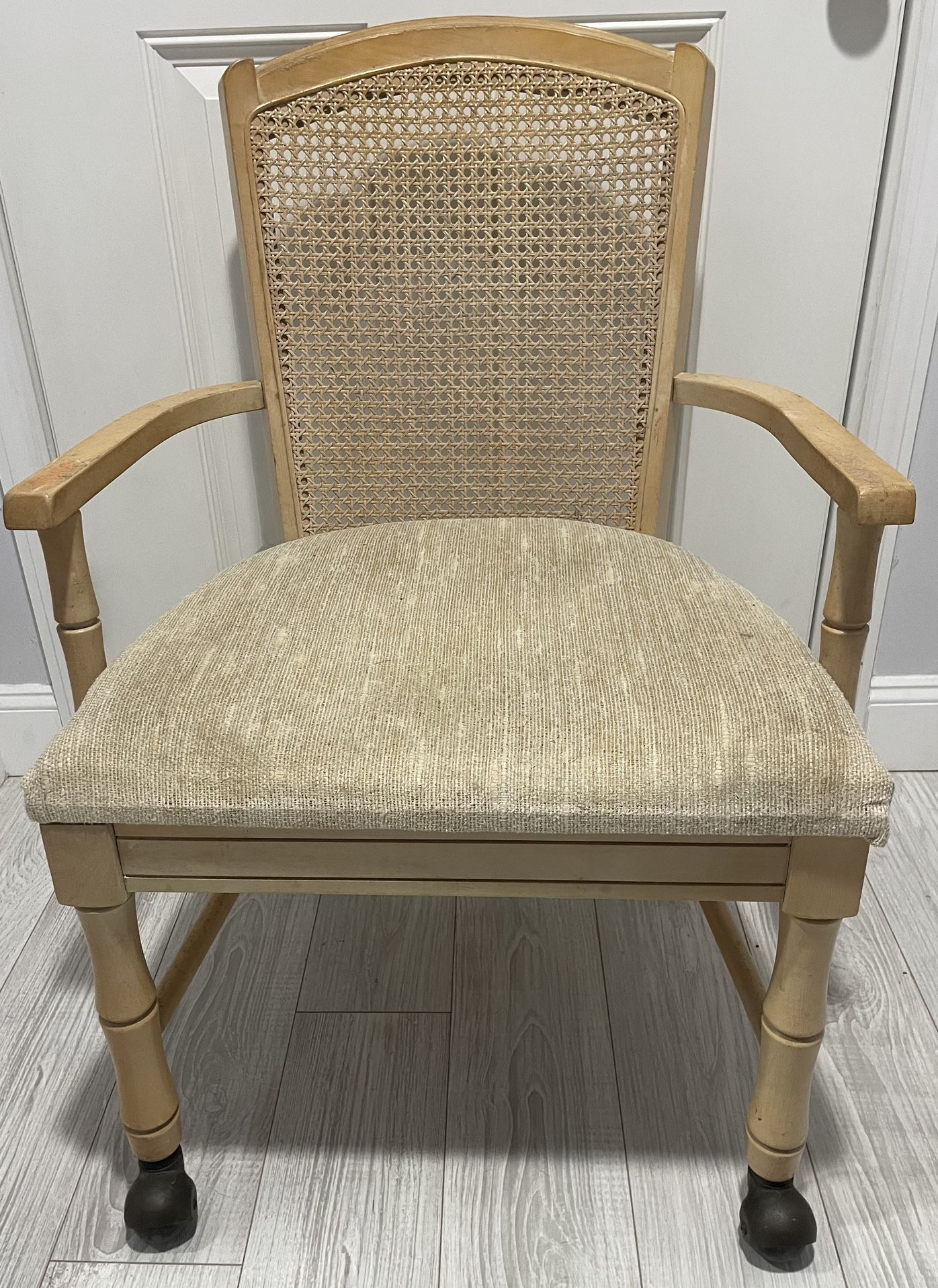 Bamboo rolling Chair