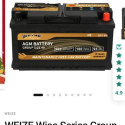 Bmw / Mercedes  Car Battery Brand New In The Box