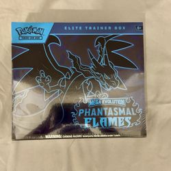 Pokémon Trading Card Game: Mega Evolution - Phantasmal Flames Elite Trainer Box