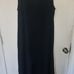 Womens 14/16 navy blue dress