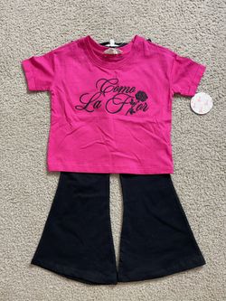 Little Girl Como La Flor Outfit 