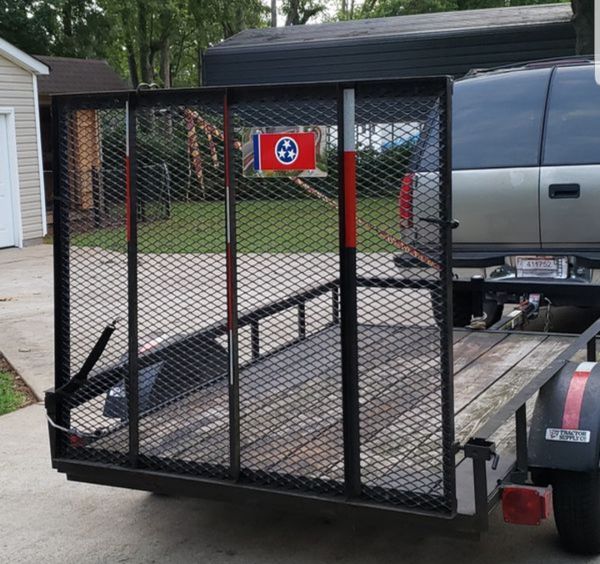 5x8 tractor supply trailer with full size drop gate! for Sale in