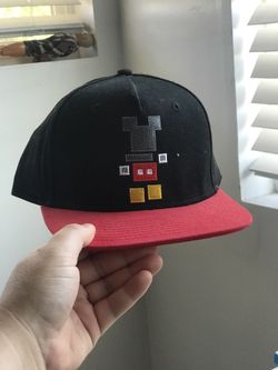 Disney x Neff Mickey Mouse flat billed snapback hat