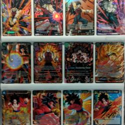 Dragon Ball Super Cards.