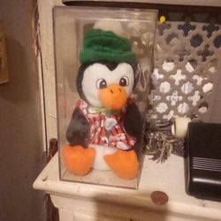 Beenie Baby. Penguin With A Coca Cola Vest  D.O.B 1999