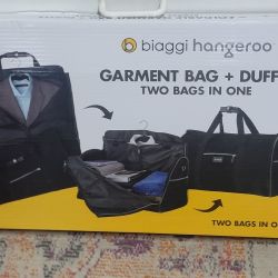 GARMENT BAG + DUFFLE