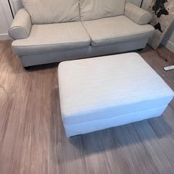 Couch/ottoman