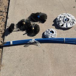 30 Foot Commercial Chimney Cleaning Kit 