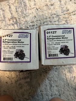 Motors & capacitados  HVAC