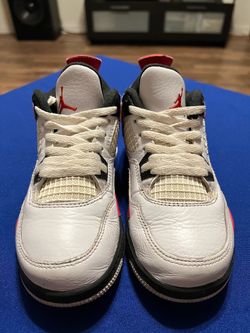 Air Jordan Retro 4 (Fire Red Cement PS 12c)