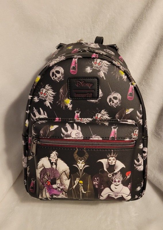 Loungefly Disney Villains mini backpack display picture 1