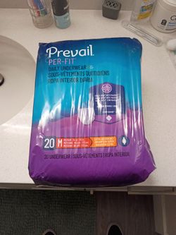 Prevail Per-Fit Daily Underwear Medium 20 Count