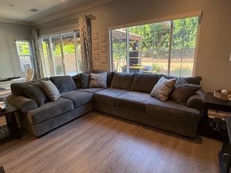 Gray Sectional Couch