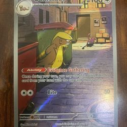 Pokemon Gumshoos 153/132 Illustration Rare Mega Evolution NM/M PACK FRESH!