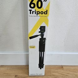 Tripod. 60" For Camcorders And DSLRs. 