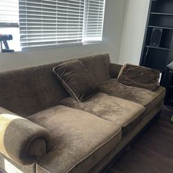 Brown couch