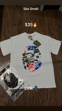 BAPE Multi-Camo Ape Head T-Shirt Size Small