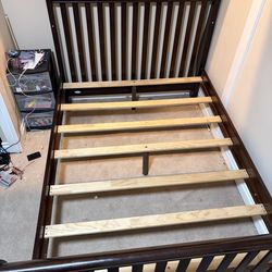 Cafe Kid Full Size Solid Wood Bed