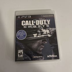 Call Of Duty Ghosts PS3 Very Good Condition 