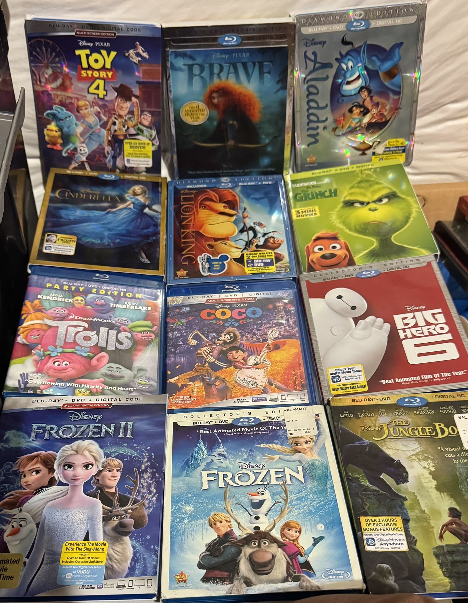 Disney Movie Collection in Blu-ray