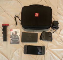 Nintendo Switch v1 Console Gaming System HAC-001 Gray