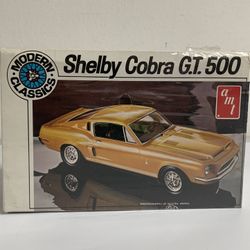 Vintage Sealed AMT ~ Shelby Cobra G.T. 500 Modern Classics ~ 1:25 Scale Kit T397