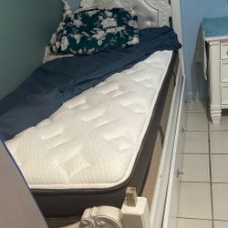 Twin Bed Trundle With Matress