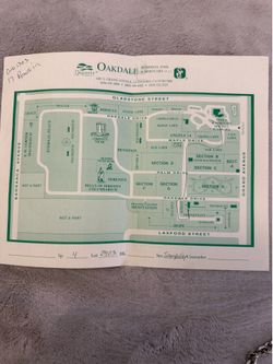 Plot for two at Oakdale memorial