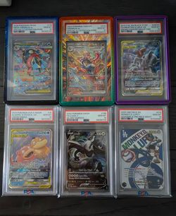 Psa 10 pokemon and one piece