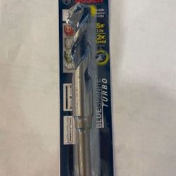 BOSCH 3/4” x 6” Blue Granite Carbide Hammer Drill Bit HCBG22T