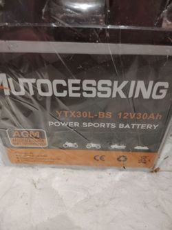 AutocessKing 12V Motorcycle Battery