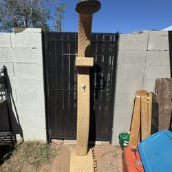 Freestanding Outdoor Shower