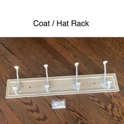 New - Coat / Hat Rack / Home Decor