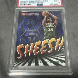 Giannis 3/25 Hyper Green PSA 9