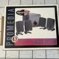 Klipsch Promedia 4.1 Speaker System Complete