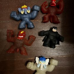 Goo Jit Zu Figures – Lot of 5 (Used)