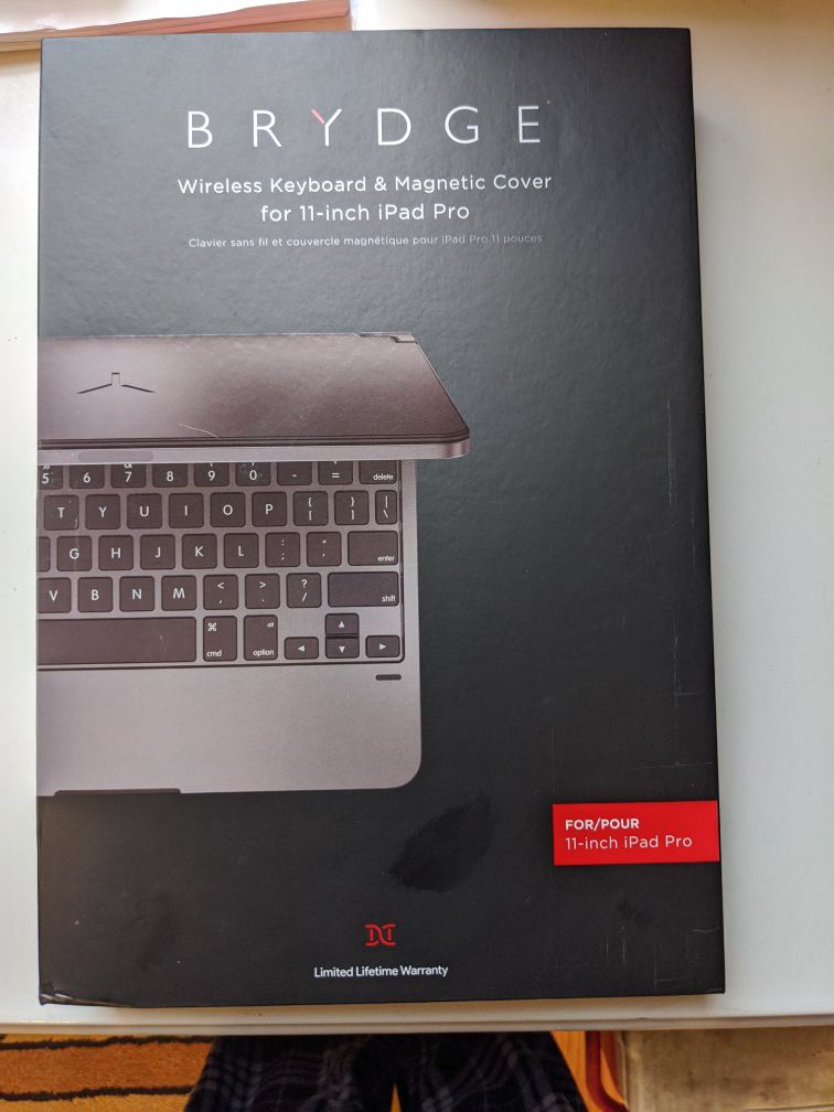 Brydge I pad pro Wireless keyboard
