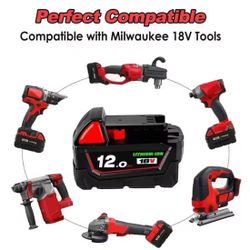 NEW 18V Milwaukee battery  LITHIUM-ION 12.0Ah  