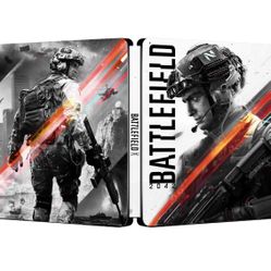 Battlefield 2042 Custom made Steelbook For PS4/PS5/Xbox (No Game) New