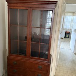 Wood China Cabinet