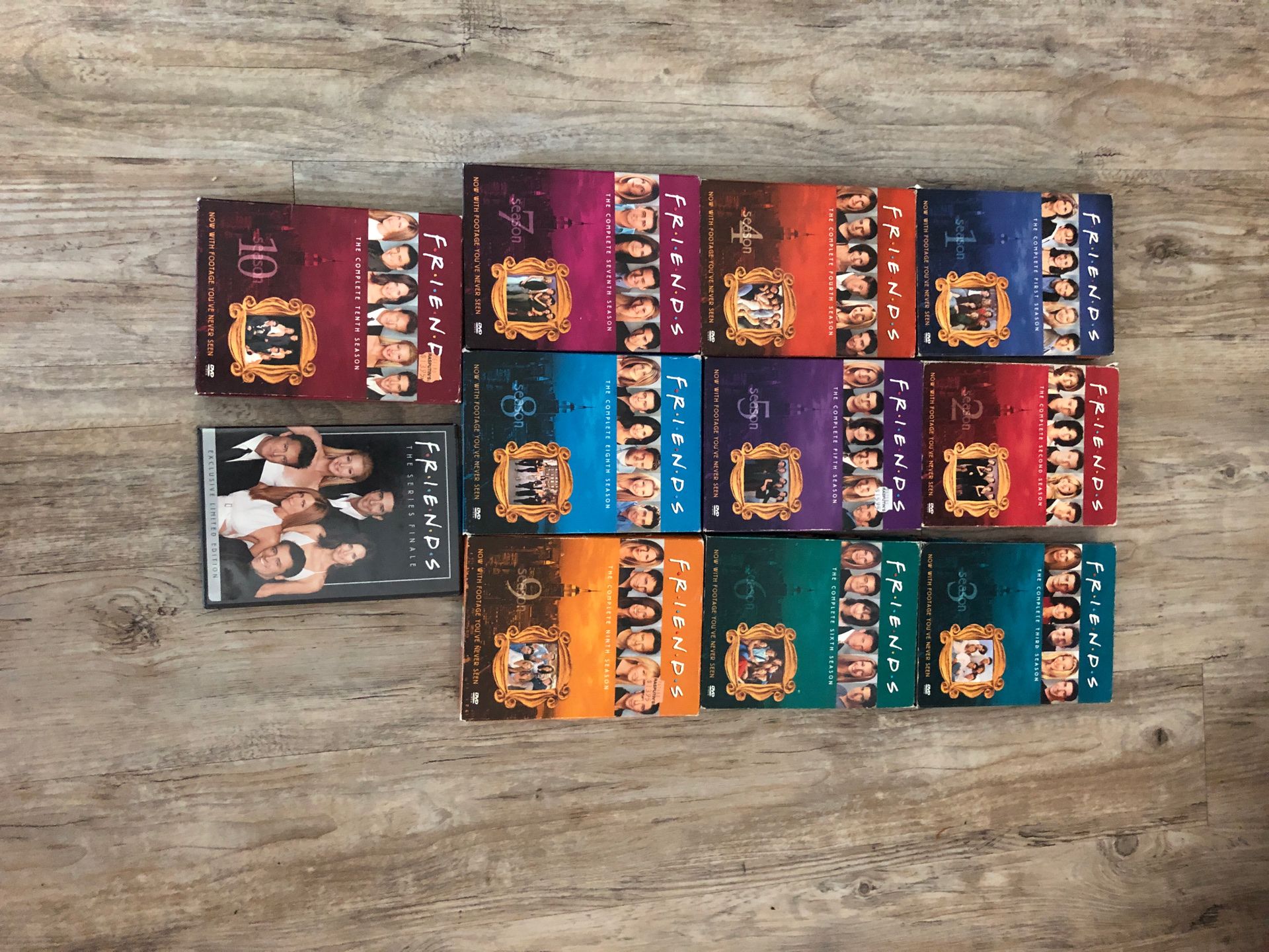 Friends 10 seasons DVD