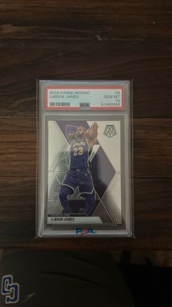 Psa 10 mosaic lebron james