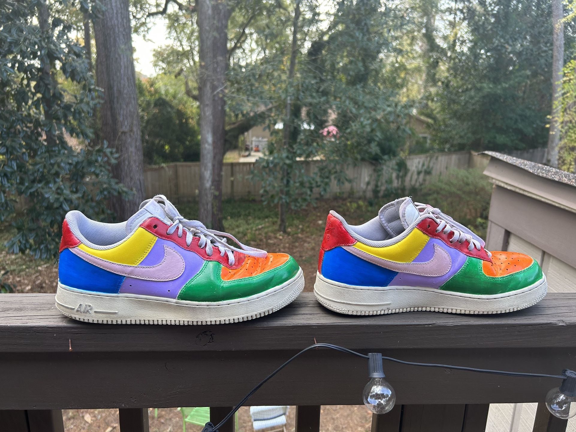 Hand Painted Air Force 1