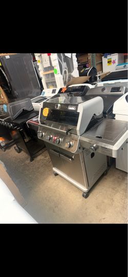 Bbq grill gas propane Monumnet with side burner