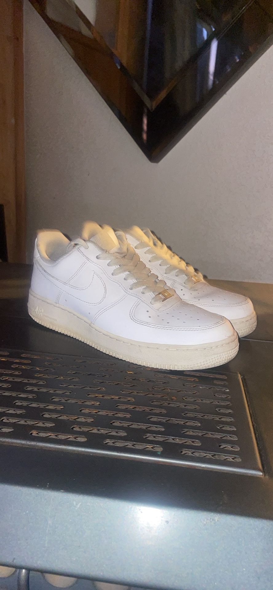 White Air Force 1s