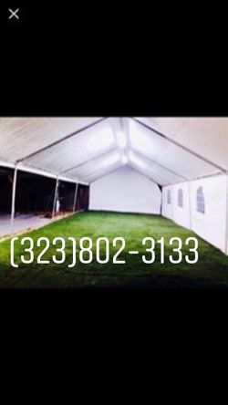 Carpa de venta 20x40