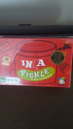In a pickle game