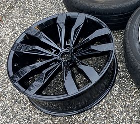 21” Black Rim VW Atlas 18-23 Cross Sport Wheel 