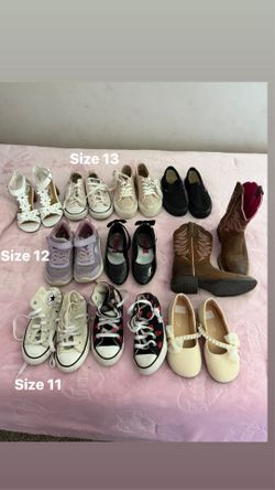 Girl shoes size 11-13